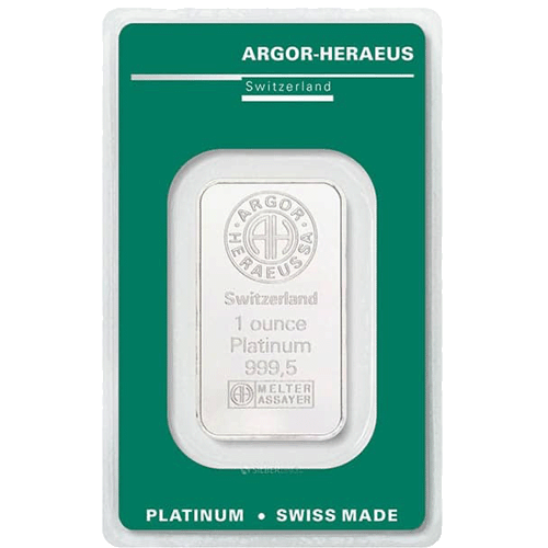 Heraeus Platinum Bars