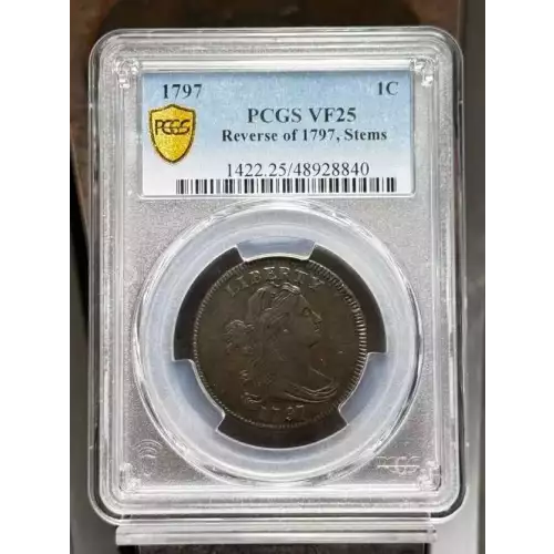 1797 1C Reverse of 1797, Stems, BN (2)