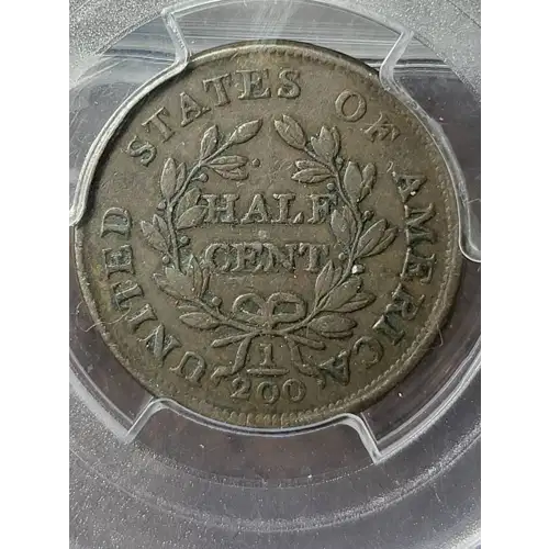 1804 1/2C Spiked Chin, BN