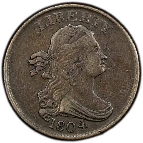 1804 1/2C Spiked Chin, BN (3)