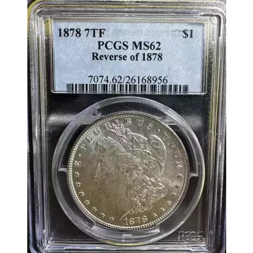 1878 7TF $1 Reverse of 1878