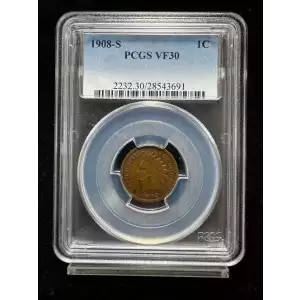 1908-S 1C, BN