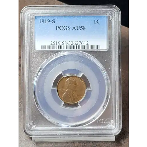 1919-S 1C, BN