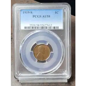 1919-S 1C, BN