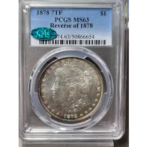 1878 7TF $1 Reverse of 1878 (3)