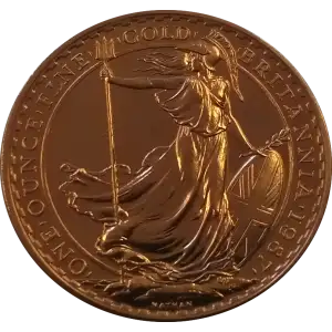 Any Year 1oz British Gold Britannia - 22k (1987-2012) (2)